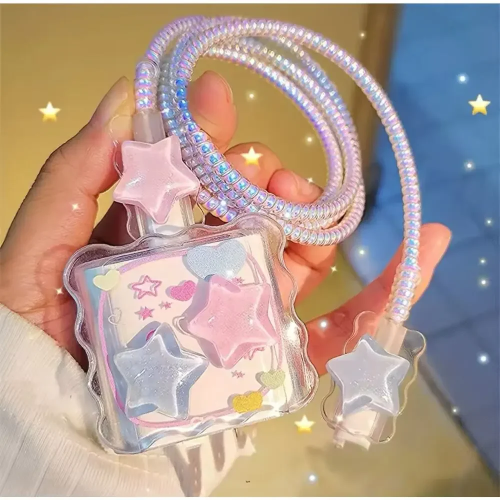 Mystery Stars iPhone Charger Protector P34